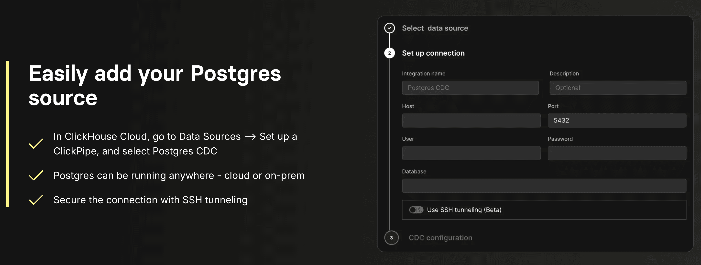 ClickHouse ClickPipes